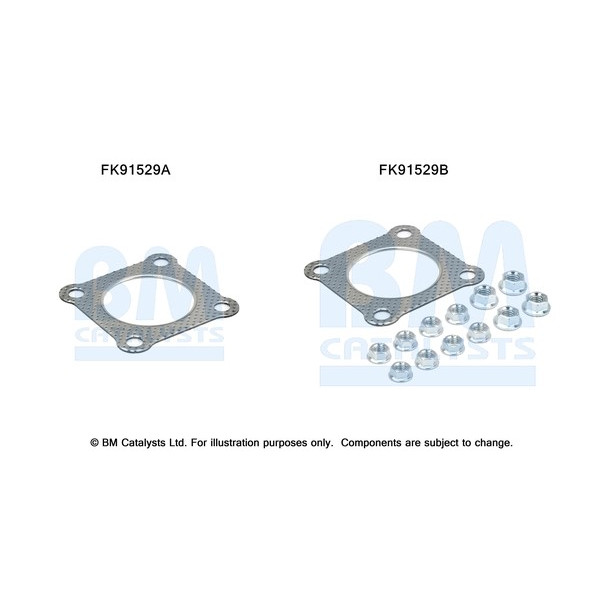 BM Catalysts Fitting Kit-Catalyst (Front) image