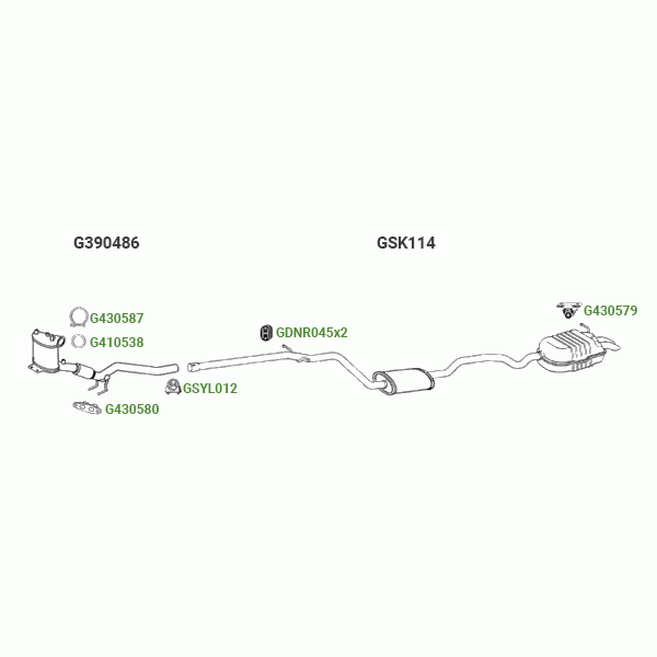 GT Exhausts Exhaust System image