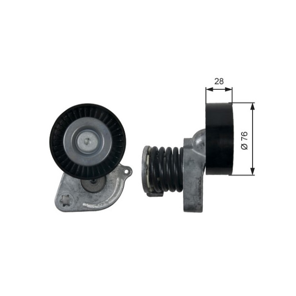 TENSIONER MERC E CLASS 18 11-19 image