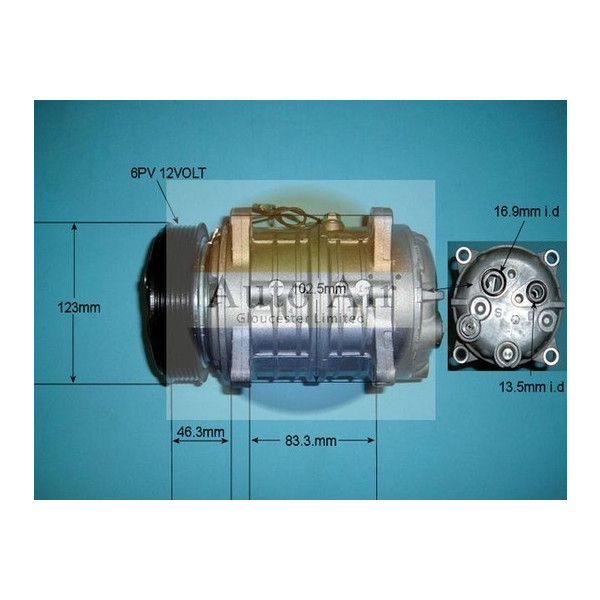 COMPRESSOR VOL 850 20 92-99 image