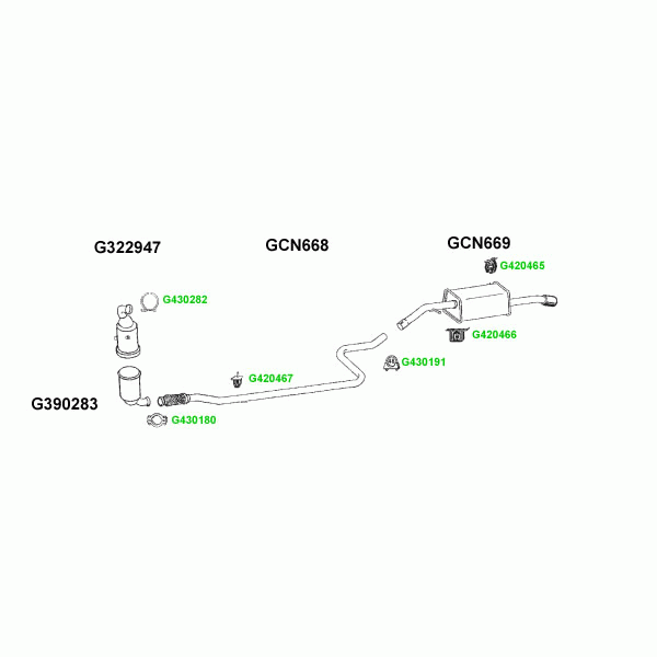 GT Exhausts Exhaust System image