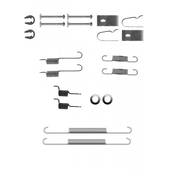 Accessory Kit - Brake Shoes Kia Nissan 04-15 image