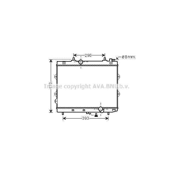 RAD KIA CERATO 06-07 image