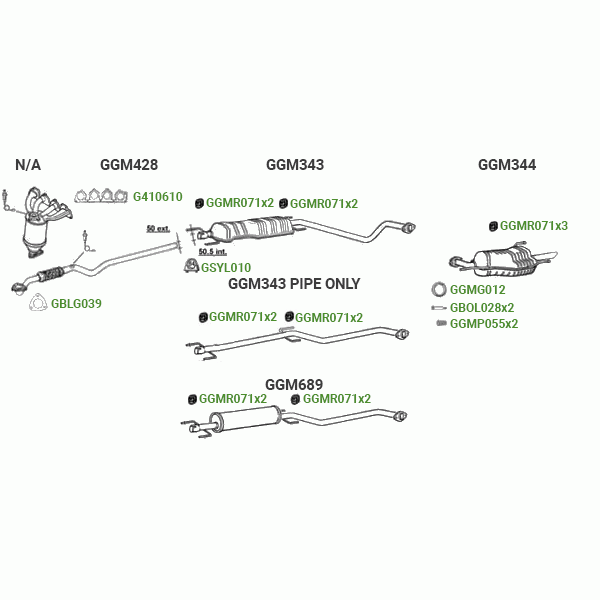 GT Exhausts Exhaust System image