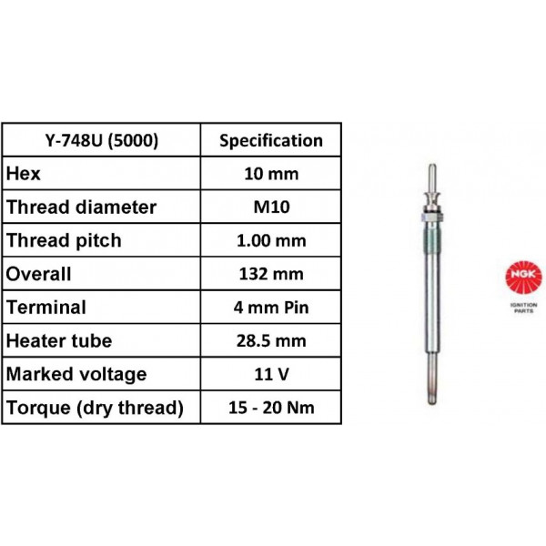 NGK Glow Plug image