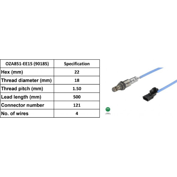 LAMBDA SENSOR FT CLIO 12-16 image