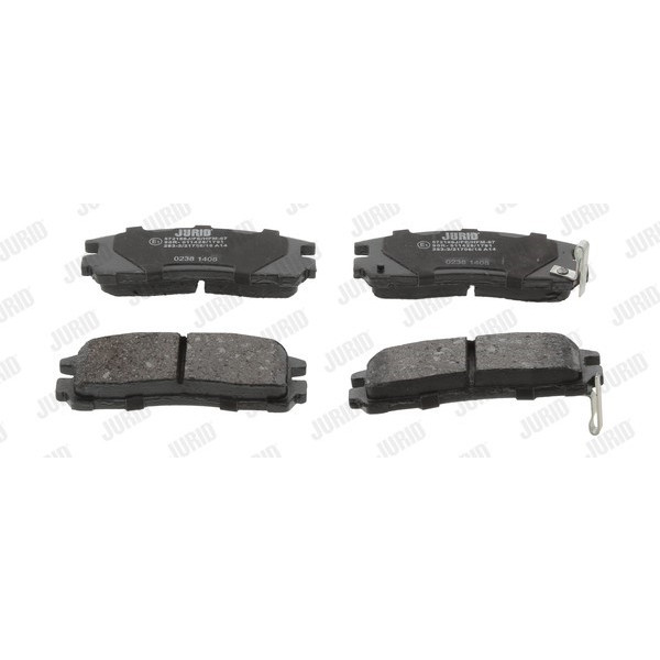 BRK PAD SET R CHRYSLER HYUNDAI MITSUBISHI 87-11 image
