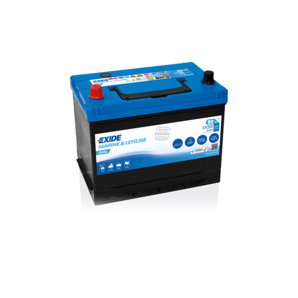 EXIDE 1YR LEISURE BATTERY 80AHR image