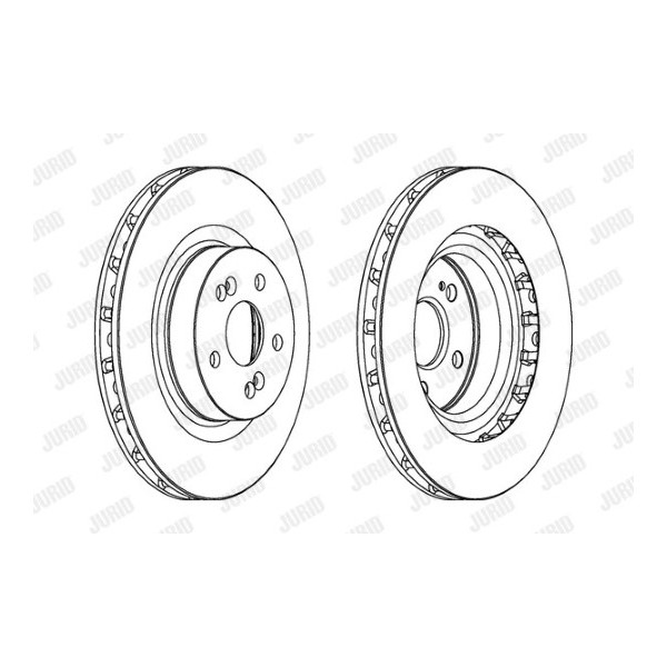 SINGLE BRK DISC FT RENA CLIO MEGANE 04-13 image