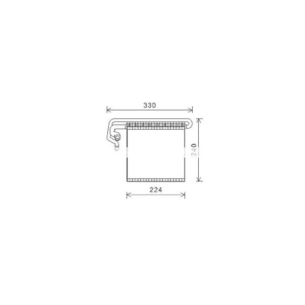 AC EVAP FORD FOCUS 08-12 image