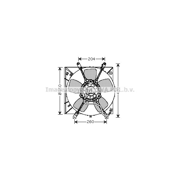 CLG FAN MITSUBISHI GALANT 93-96 image