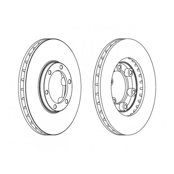 PR BRK DISC FT MITS L200 96-01 image