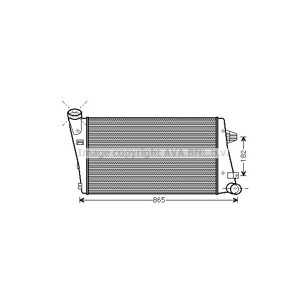 INTERCOOLER LDV MAXUS 25 CDI 05- image