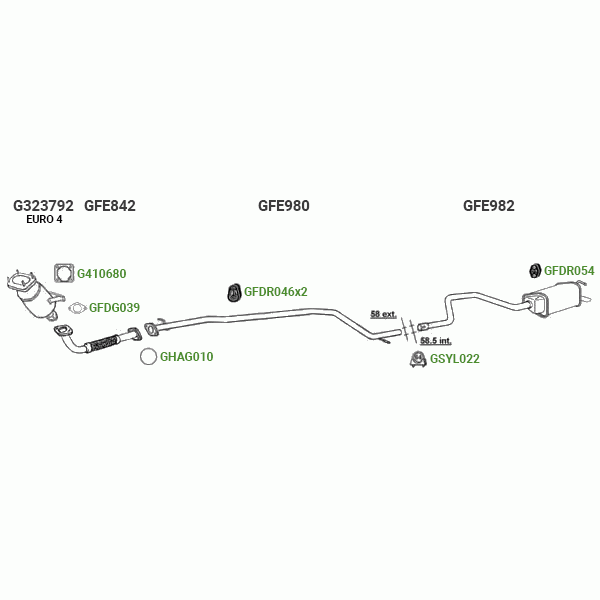 GT Exhausts Exhaust System image