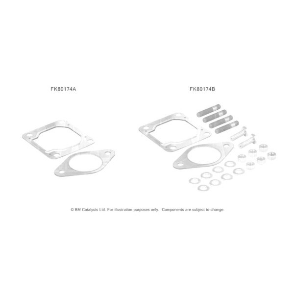 BM Catalysts Fitting Kit-Catalyst (Front) image