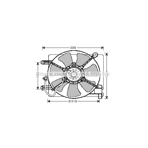 CLG FAN DAEWOO MATI98-01 image