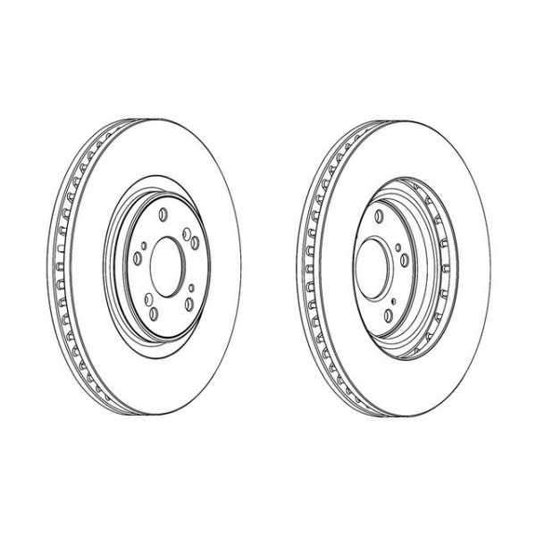 SGL BRK DISC FT HOND ACCORD 08-15 image