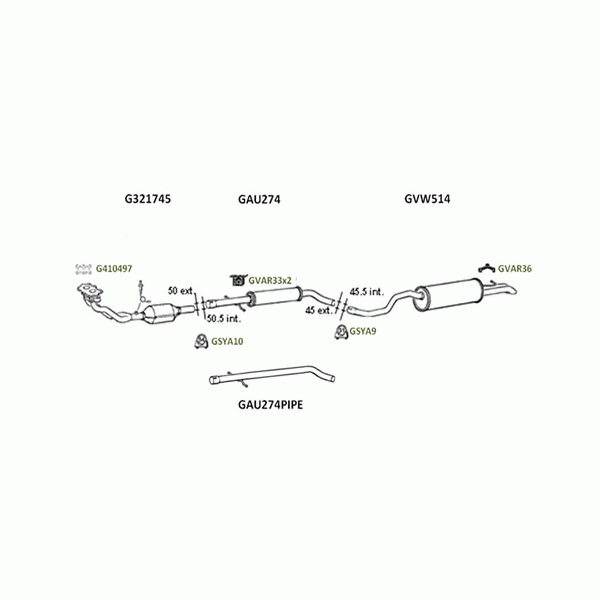 GT Exhausts Exhaust System image