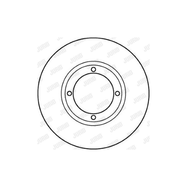 SINGLE BRK DISC FT CHEV MATIDAEWOO 98-11 image
