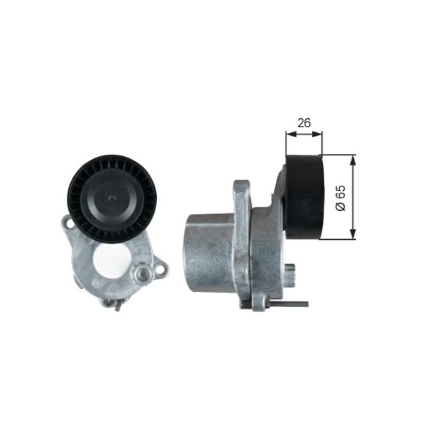 DRIVEALIGN TENSIONER MERC C CLASS 09-15 image