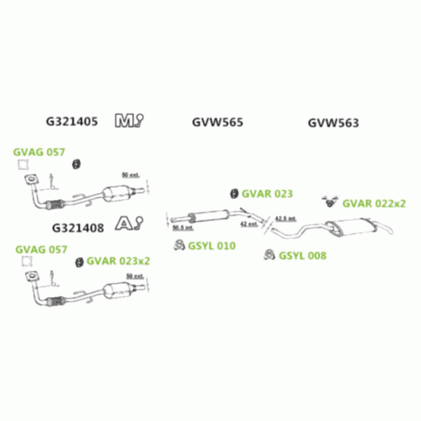 GT Exhausts Exhaust System image