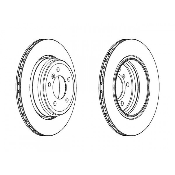 PR BRK DISC R BMW 730 02-07 image