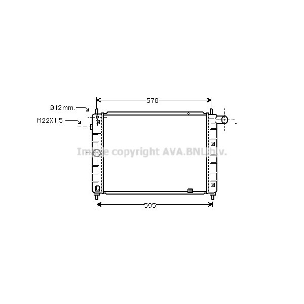 RAD VAUXHALL KADETT ASTRA BELMONT 88-94 image