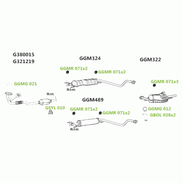 GT Exhausts Exhaust System image