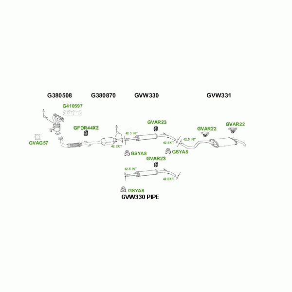 GT Exhausts Exhaust System image