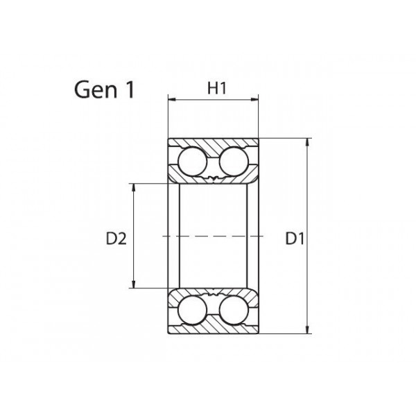 Wheel Bearing Kit Chevrolet Vauxhall 79-13 image