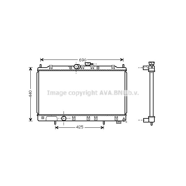 RAD MITSUBISHI GALANT 93-97 image