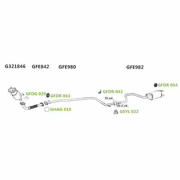 GT Exhausts Exhaust System image