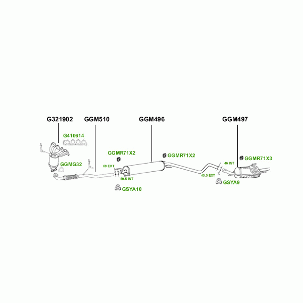 GT Exhausts Exhaust System image