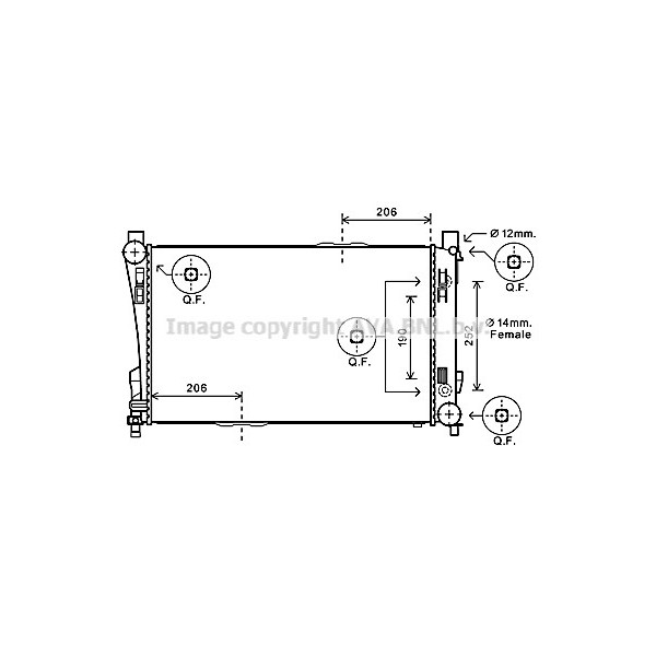 RAD MERC C320 CLK320 CLK500 05-10 image