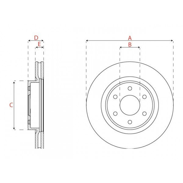 Brake Disc Nissan 15-25 image