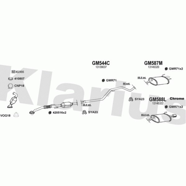 Klarius Exhaust System image