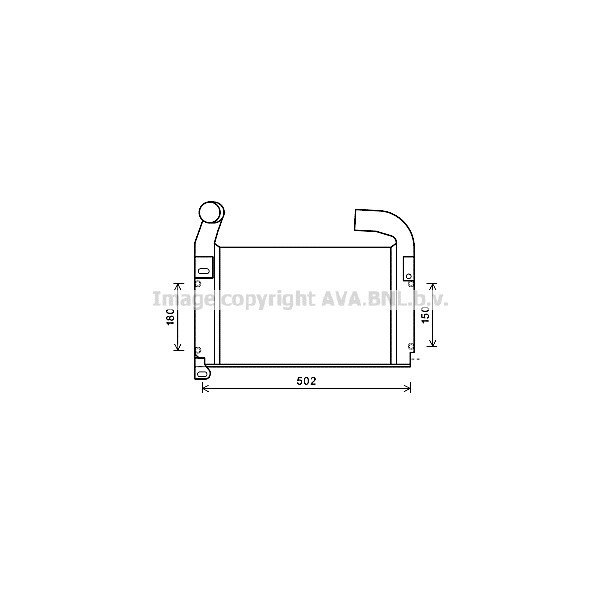 INTERCOOLER FENDT 312 VARIO 06- image