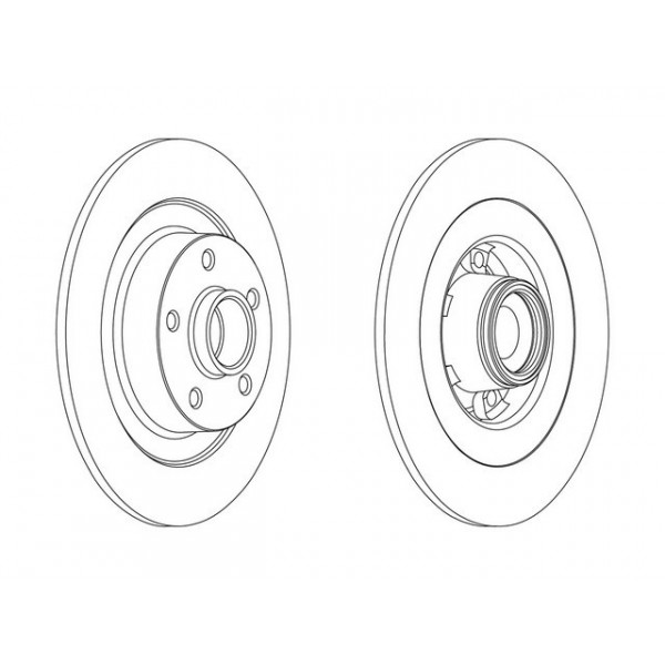 Brake Disc Renault 08-15 image