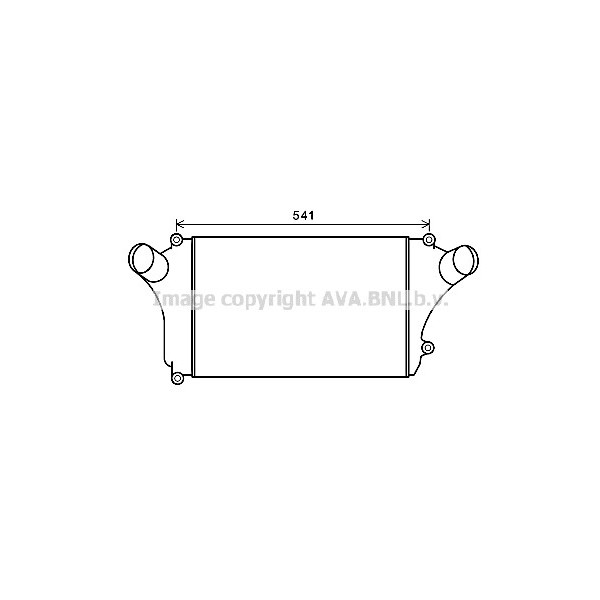 INTERCOOLER MITSUBISHI CANTER 06-10 image