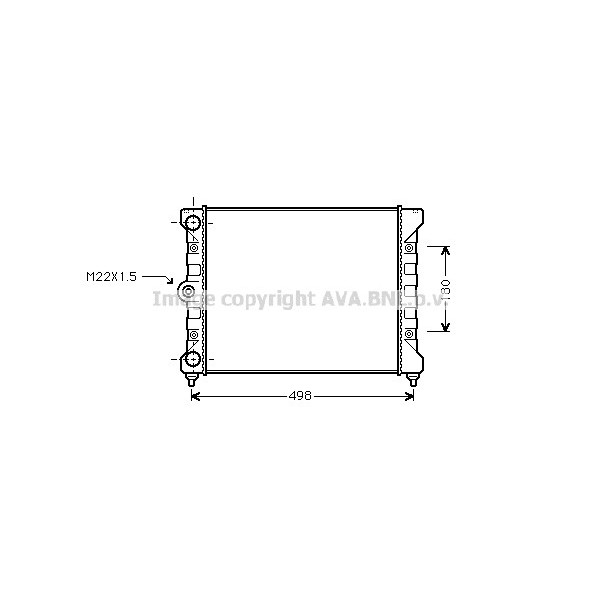 RADIATOR VW 91-99 image