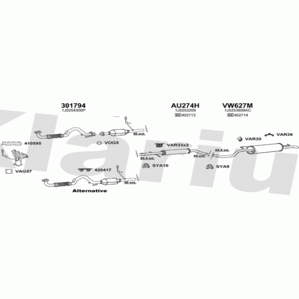 Klarius Exhaust System image