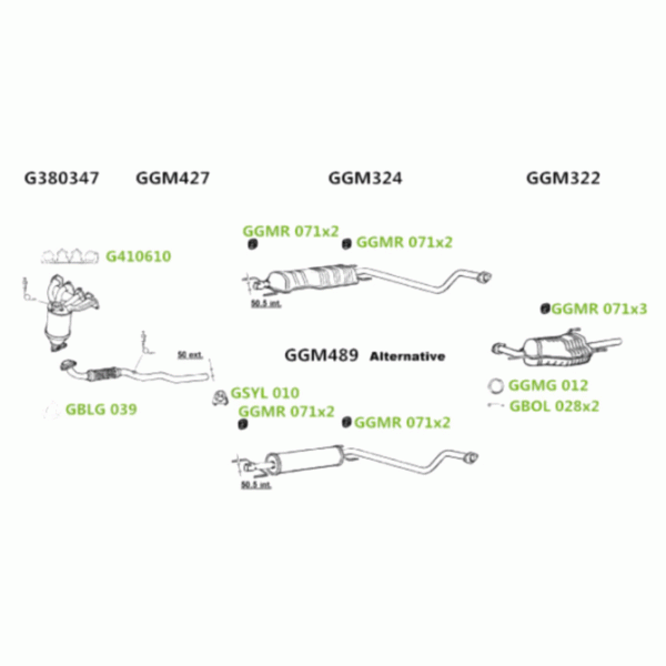 GT Exhausts Exhaust System image