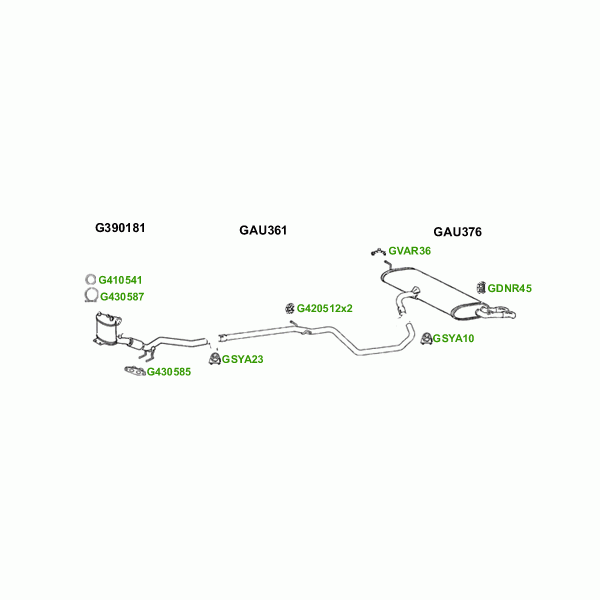 GT Exhausts Exhaust System image