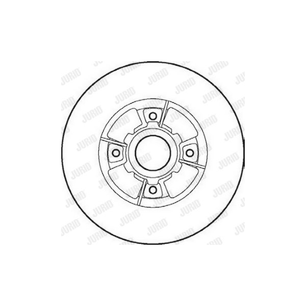 SINGLE BRK DISC FT TOYO COROLLA 91-02 image