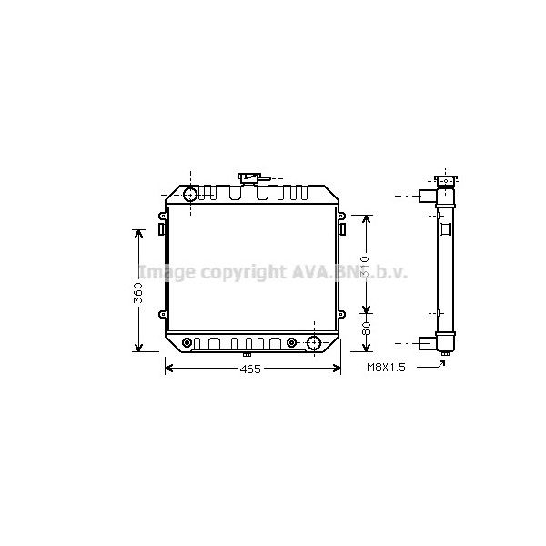 RAD VAUXHALL ASCONA MANTA CAVALIER 80-82 image