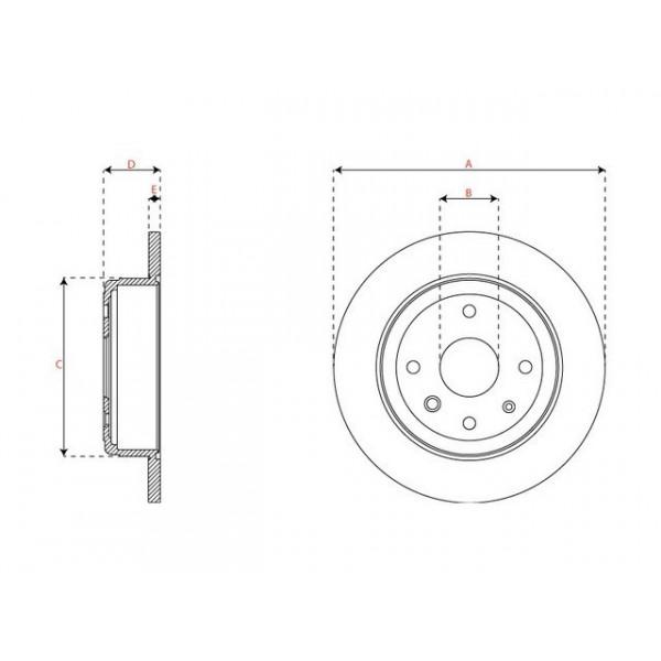 PR BRK DISC R CHEV EPICA 08-10 image