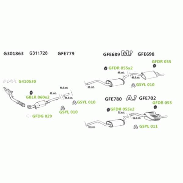 GT Exhausts Exhaust System image