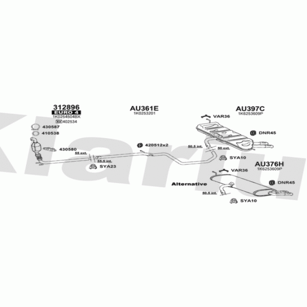 Klarius Exhaust System image