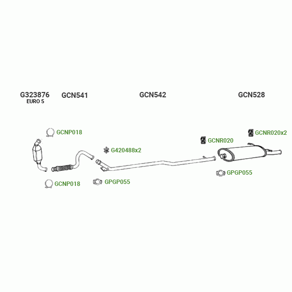 GT Exhausts Exhaust System image