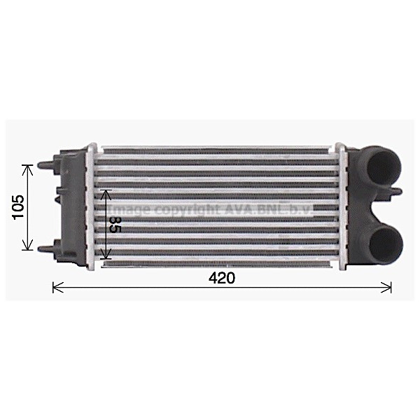INTERCOOLER FORD TRANSIT 14-23 image